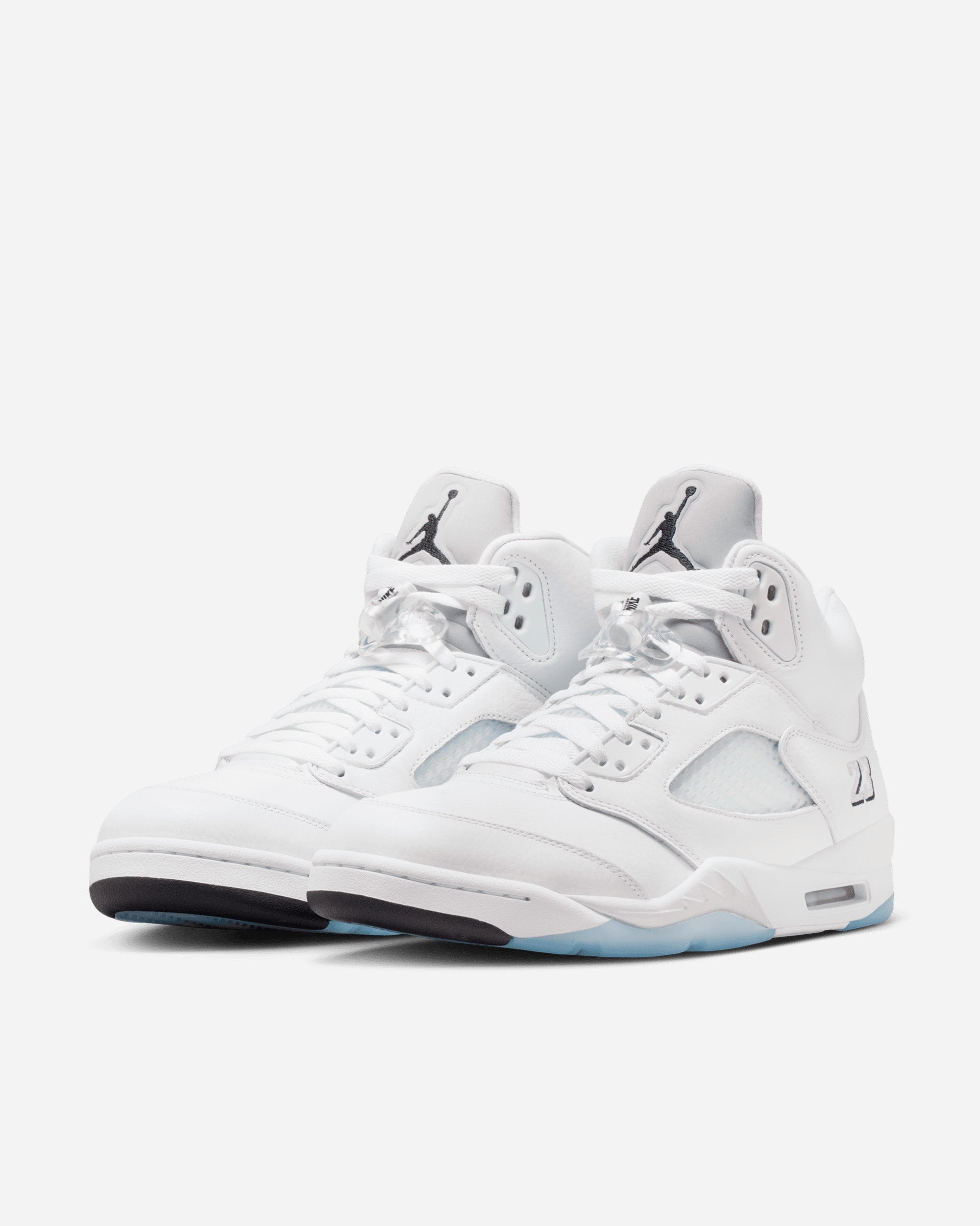 Air Jordan 5 Retro White Metallic Nike – Гарантія оригінальності – вид ззаду
