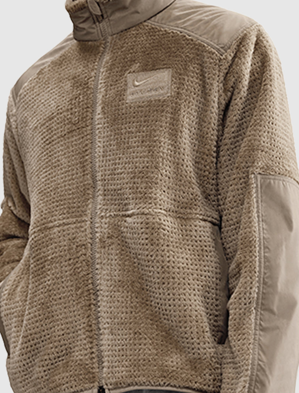 Оригінальна Stussy High-Loft Full-Zip Jacket Nike – вид ззаду