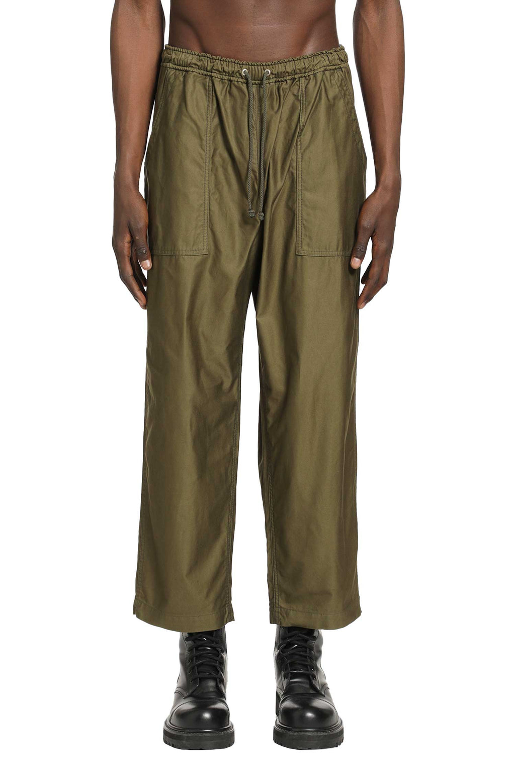 Drawstring Cotton Pants Comme des garcons оригінал – Купити в Україні – вид ззаду