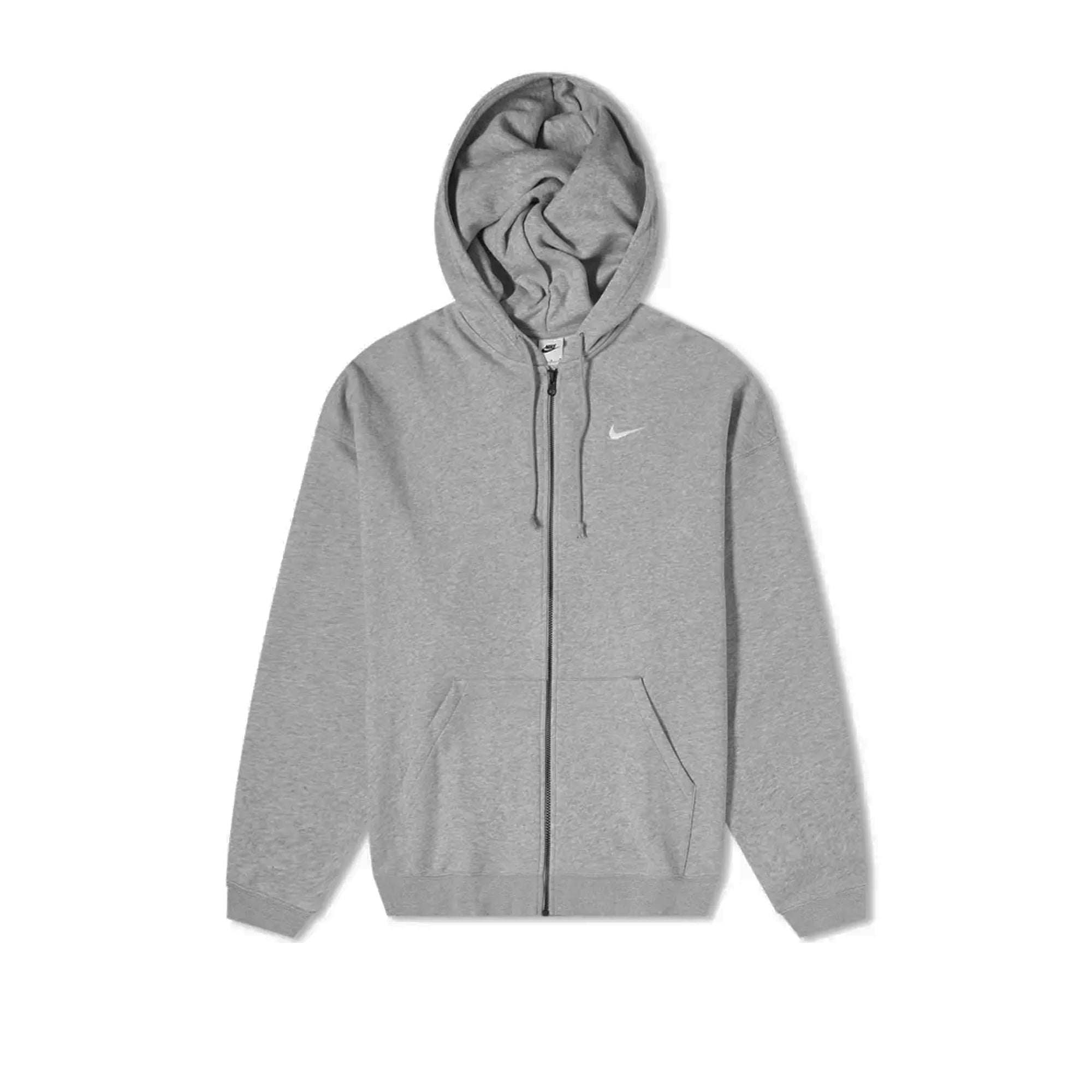Mens Solo Swoosh Full-Zip Fleece Hoodie NIKE – Гарантія оригінальності – боковий вид
