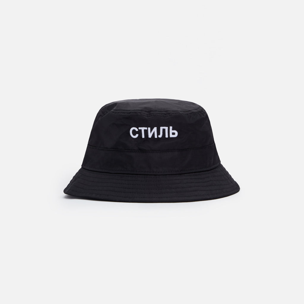 Ctnmb Bucket Hat Black Heron preston оригінал – Купити в Україні – боковий вид