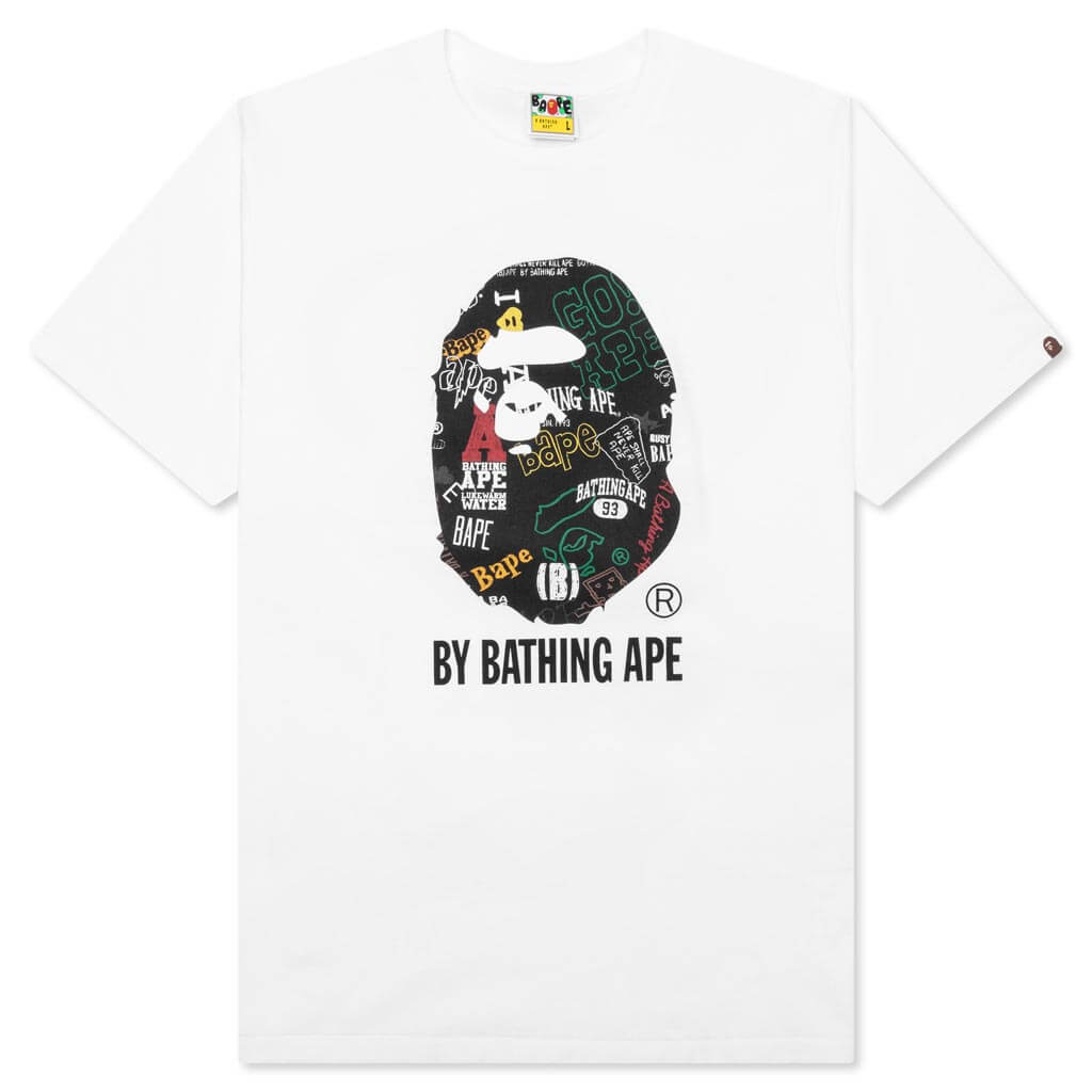 Hand Draw Pattern Tee A bathing ape – Гарантія оригінальності – боковий вид