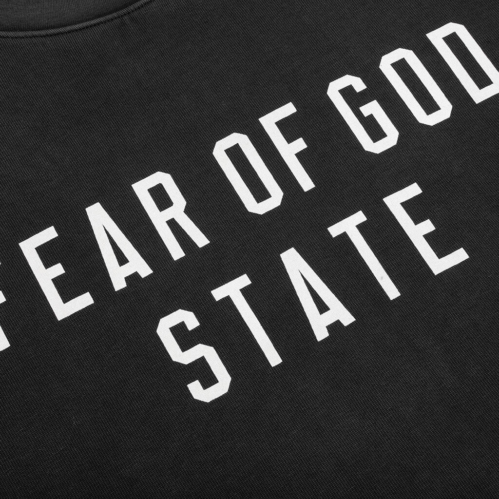 Heavy Crewneck Tee Fear of god – Гарантія оригінальності – детальний вид - FEAR OF GOD