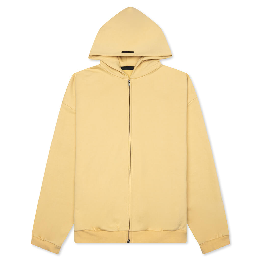 Heavy Fleece Fullzip Hoodie Fear of god – Гарантія оригінальності – боковий вид - FEAR OF GOD