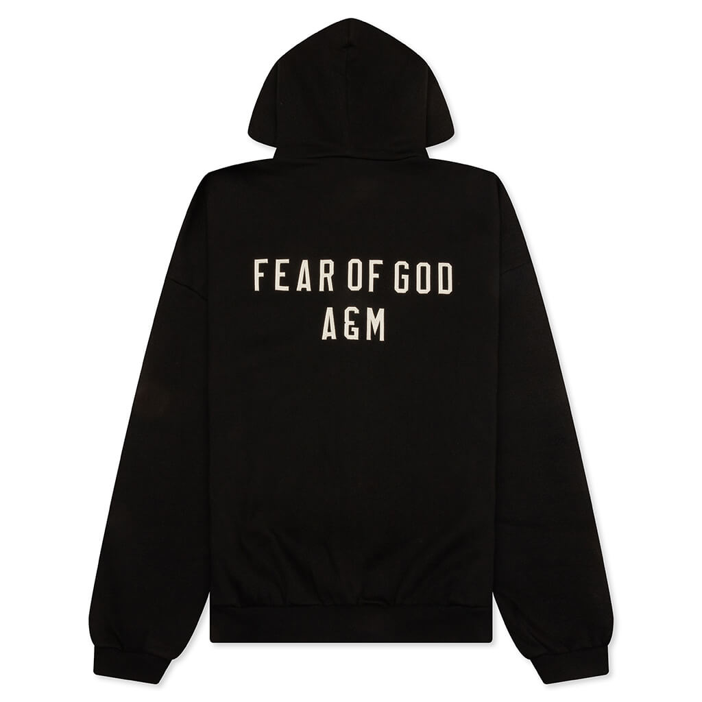 Heavy Fleece Fullzip Hoodie Fear of god – Гарантія оригінальності – вид ззаду