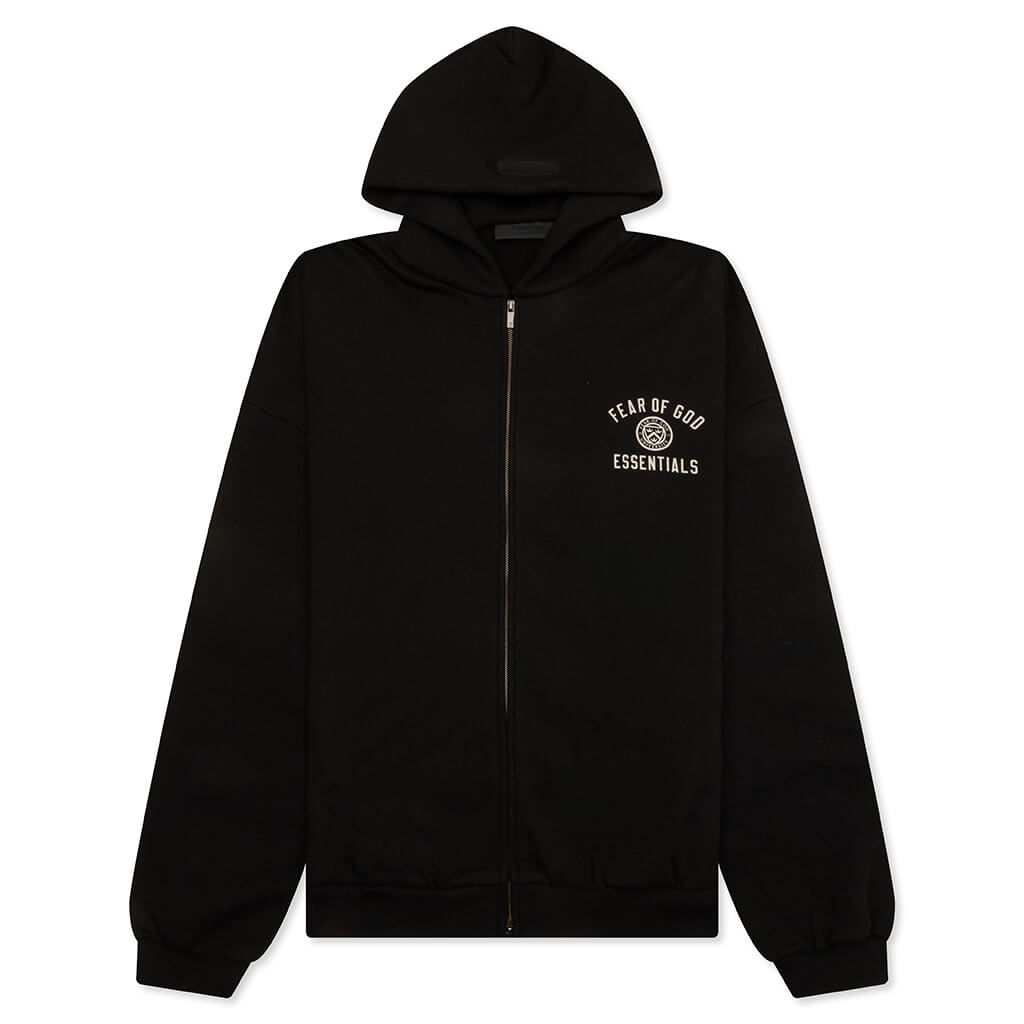 Heavy Fleece Fullzip Hoodie Fear of god – Гарантія оригінальності – боковий вид