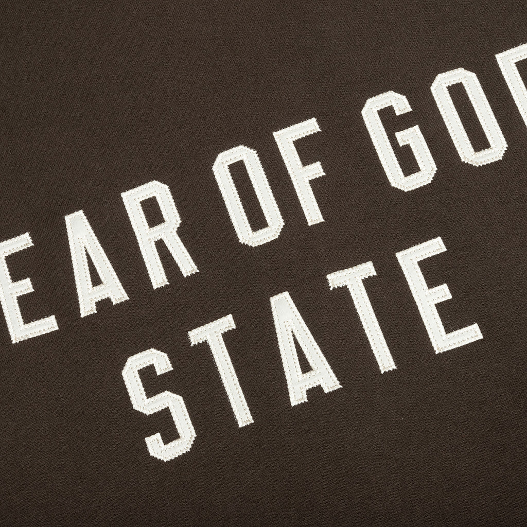 Heavy Fleece Fullzip Hoodie Fear of god – Гарантія оригінальності – детальний вид - FEAR OF GOD