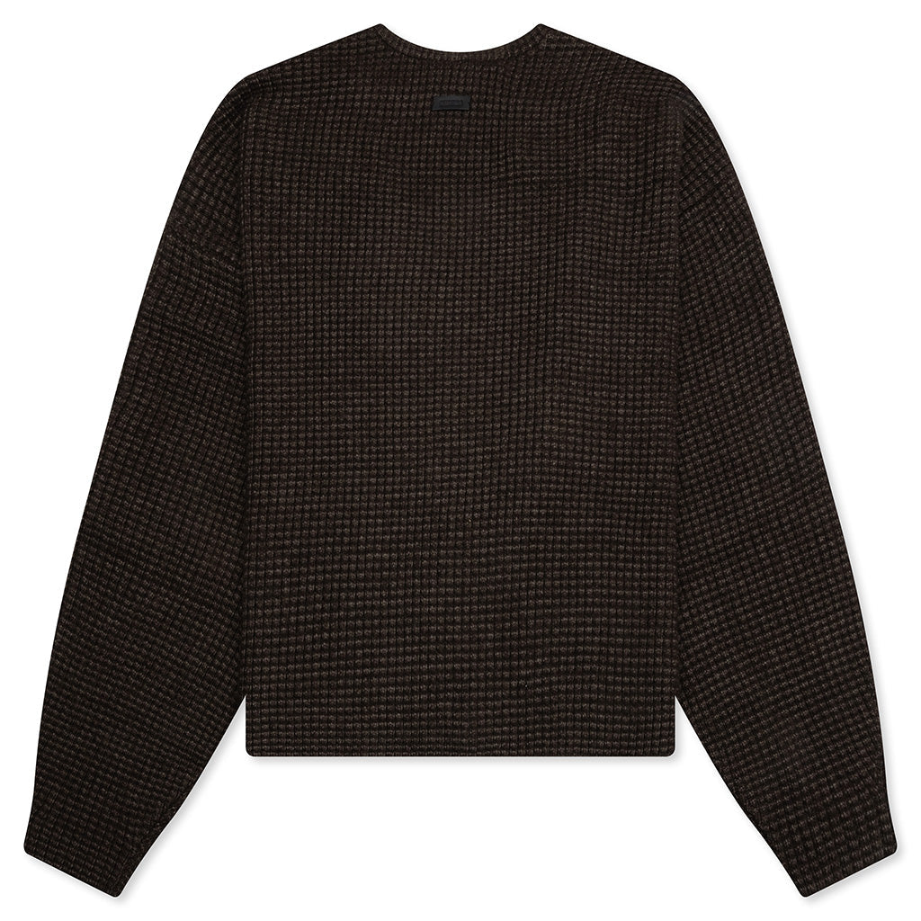 Оригінальна Heavy Waffle Cardigan Fear of god – вид ззаду - FEAR OF GOD