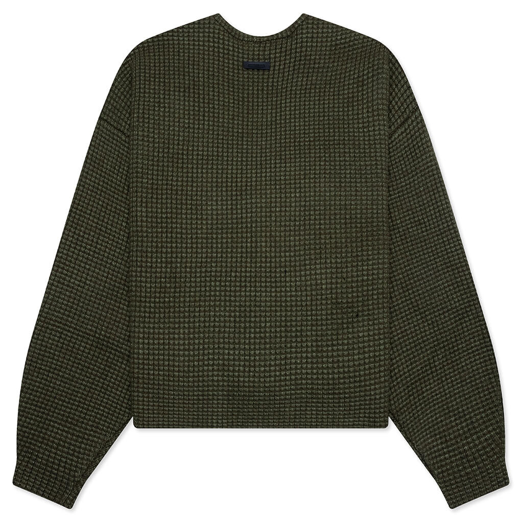 Оригінальна Heavy Waffle Cardigan Fear of god – вид ззаду