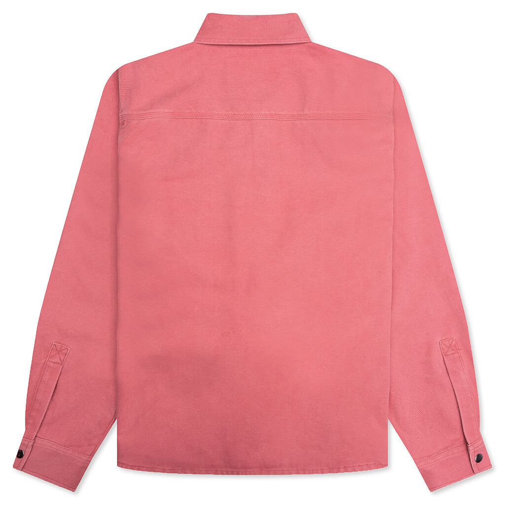 Heavy Washed Canvas Shirt Stussy оригінал – Купити в Україні – вид ззаду