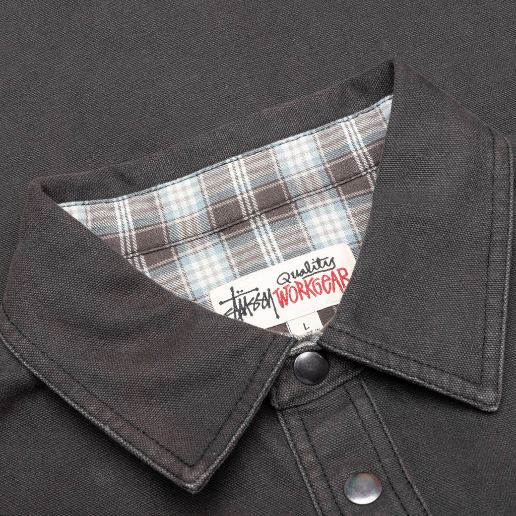 Heavy Washed Canvas Shirt Stussy оригінал – Купити в Україні – детальний вид
