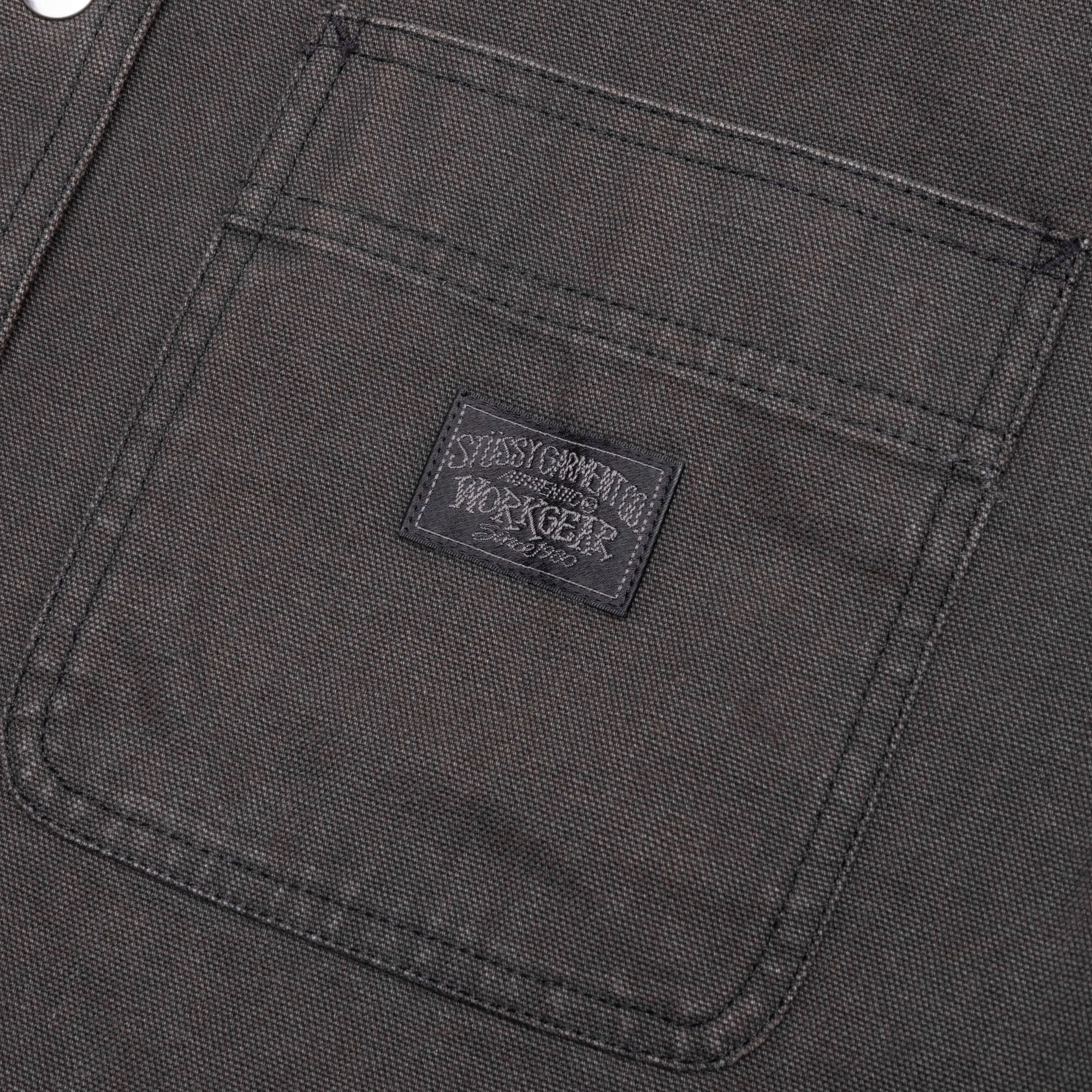 Heavy Washed Canvas Shirt Stussy оригінал – Купити в Україні – збільшений вид
