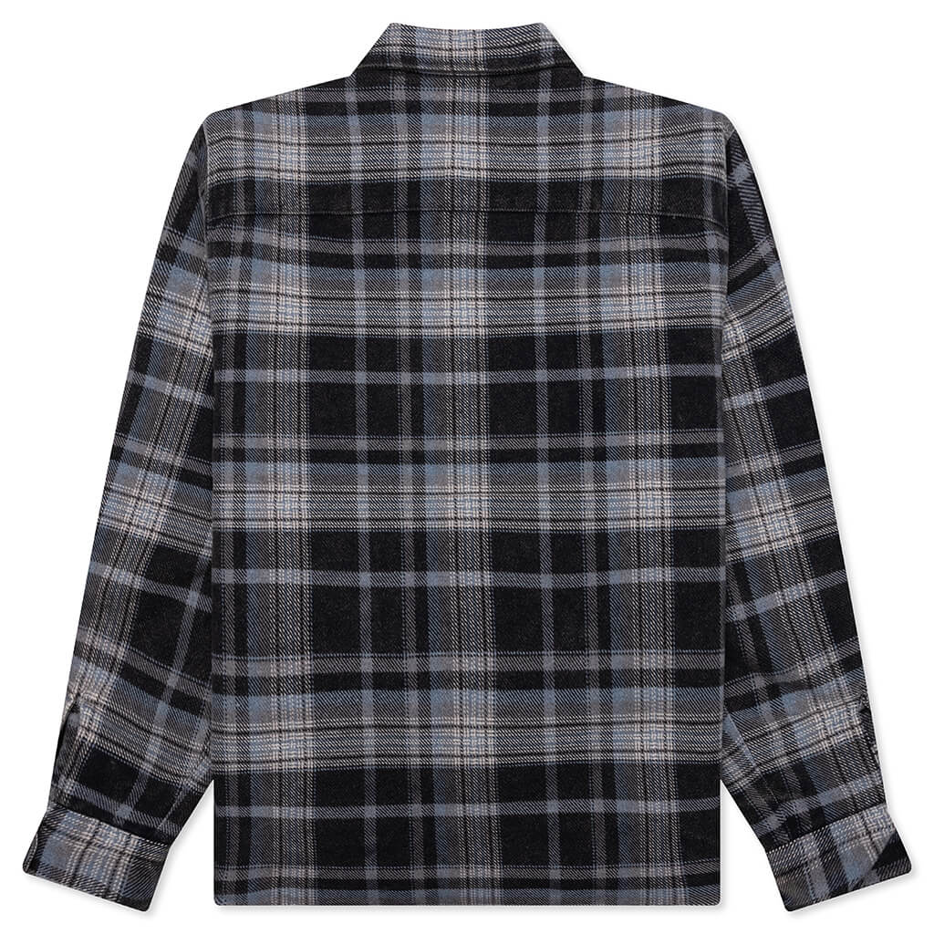 Heavy Washed Plaid Shirt Stussy – Гарантія оригінальності – вид ззаду