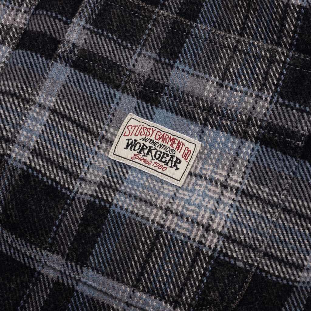Heavy Washed Plaid Shirt Stussy – Гарантія оригінальності – збільшений вид