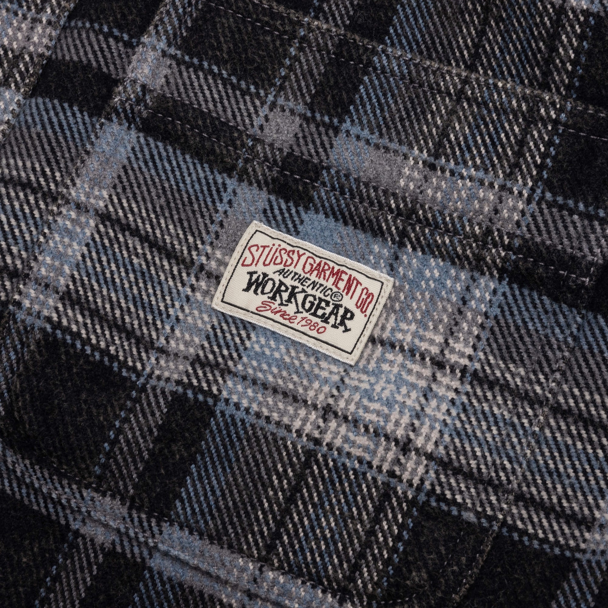 Heavy Washed Plaid Shirt Stussy – Гарантія оригінальності – збільшений вид