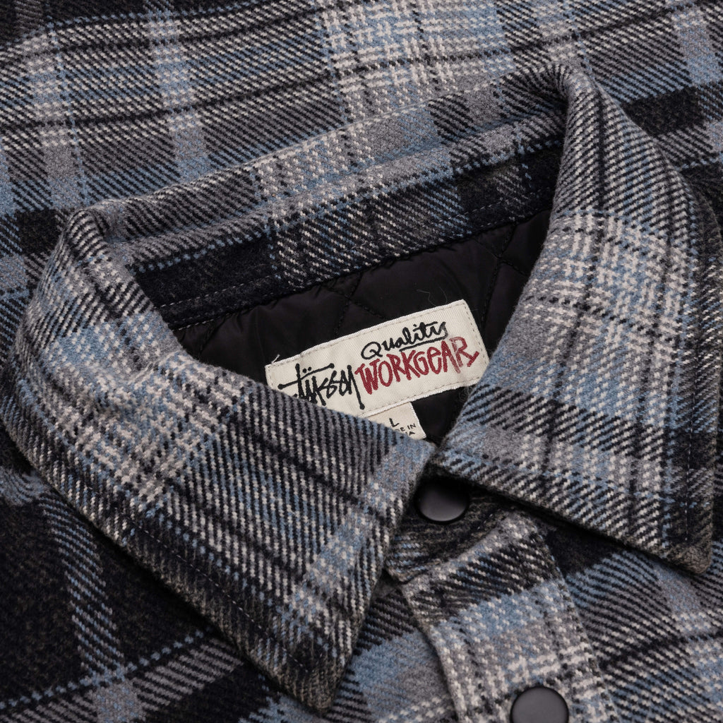 Heavy Washed Plaid Shirt Stussy – Гарантія оригінальності – детальний вид