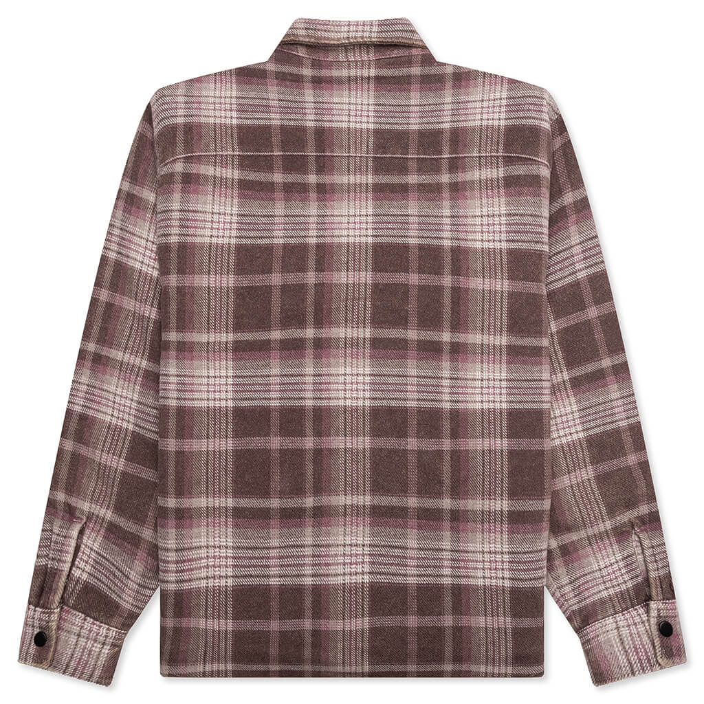 Heavy Washed Plaid Shirt Stussy – Гарантія оригінальності – вид ззаду