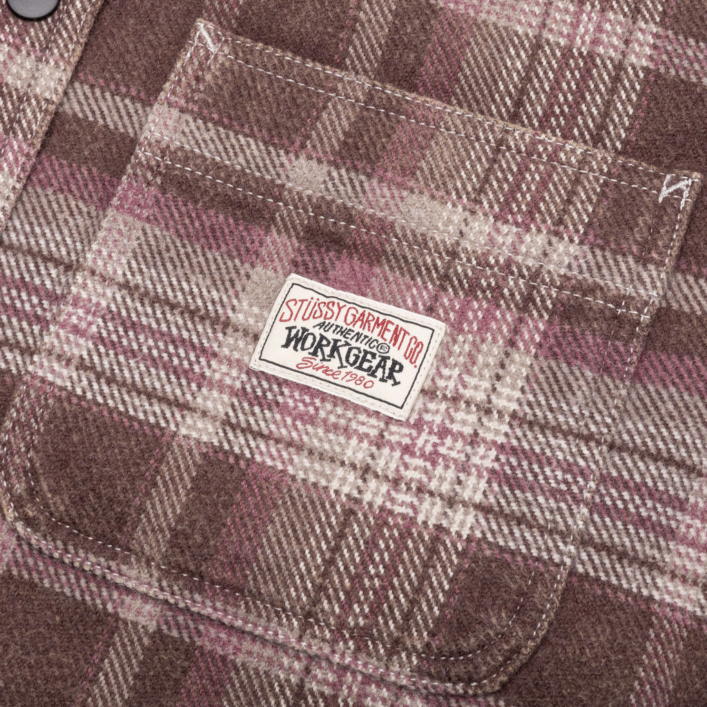 Heavy Washed Plaid Shirt Stussy – Гарантія оригінальності – збільшений вид