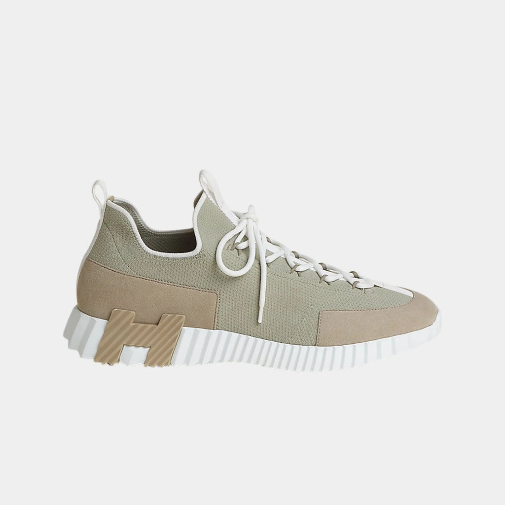 Lift Slip-On Sneaker Knit & Suede Goatskin Hermes – Гарантія оригінальності – збільшений вид
