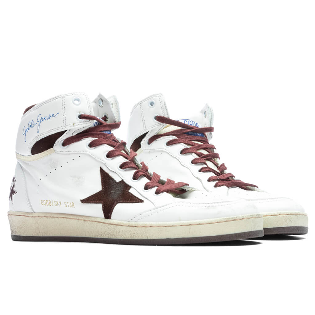Оригінальна Hi Sky Star Nappa Sneaker Golden goose – вид ззаду