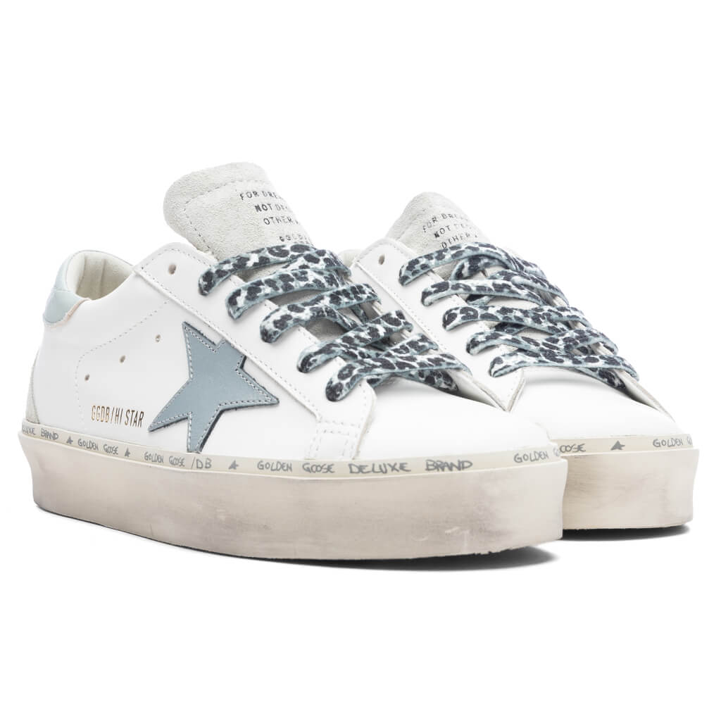 Оригінальна Womens Hi Star Leather Upper And Star Golden goose – вид ззаду