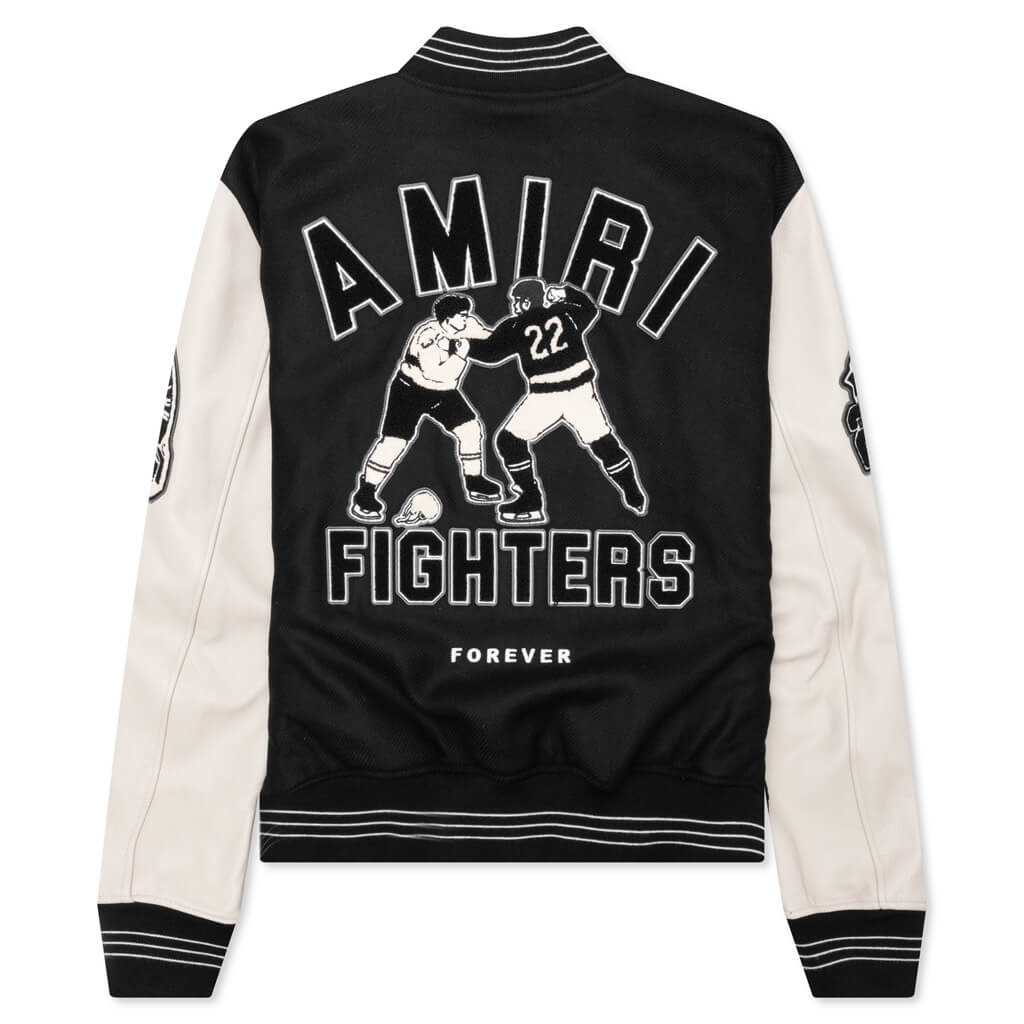 Hockey Varsity Bomber Amiri – Гарантія оригінальності – вид ззаду