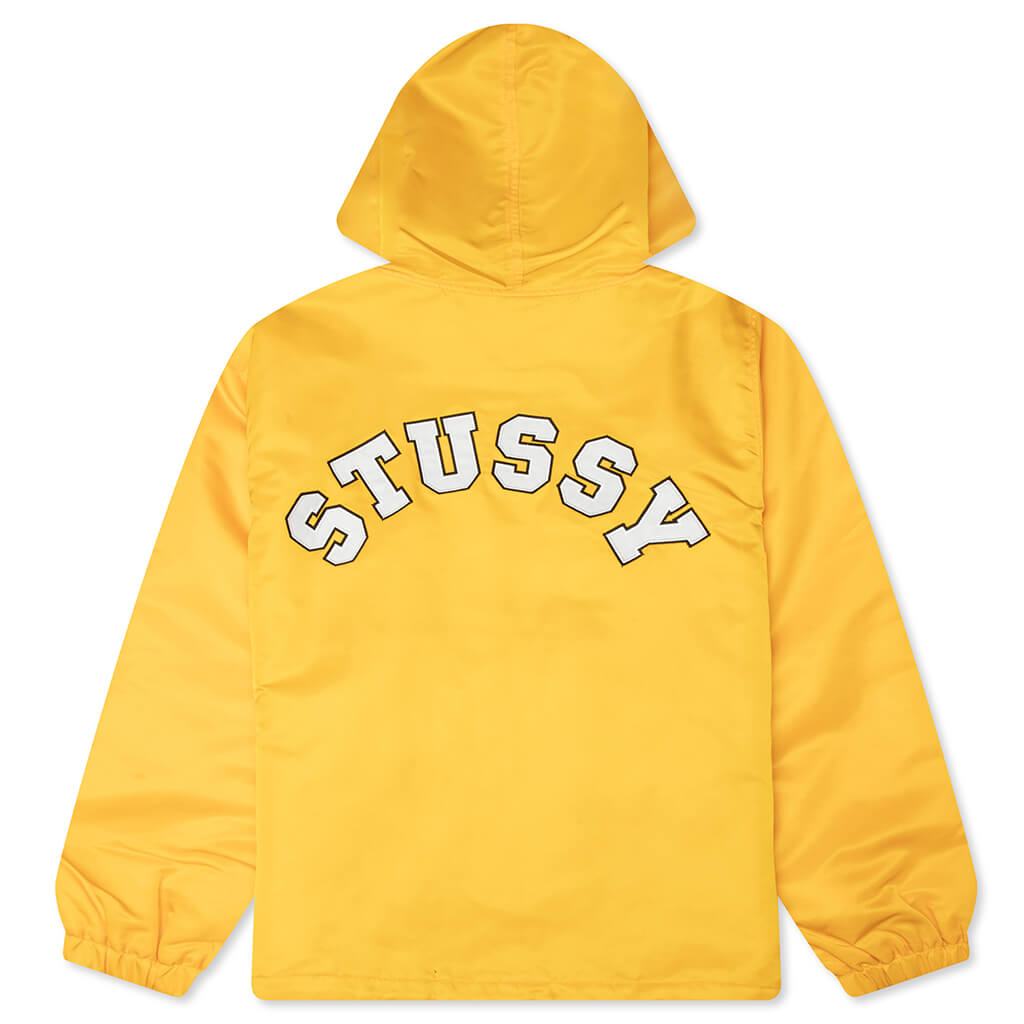 Hooded Coaches Jacket Stussy – Гарантія оригінальності – вид ззаду