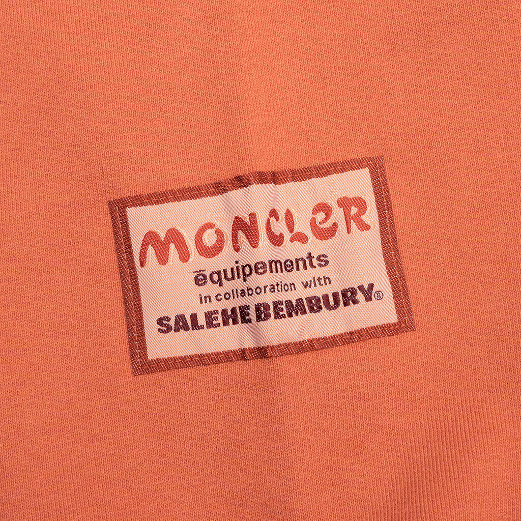 Moncler Genius x Salehe Bembury Logo Hoodie - Orange - MONCLER