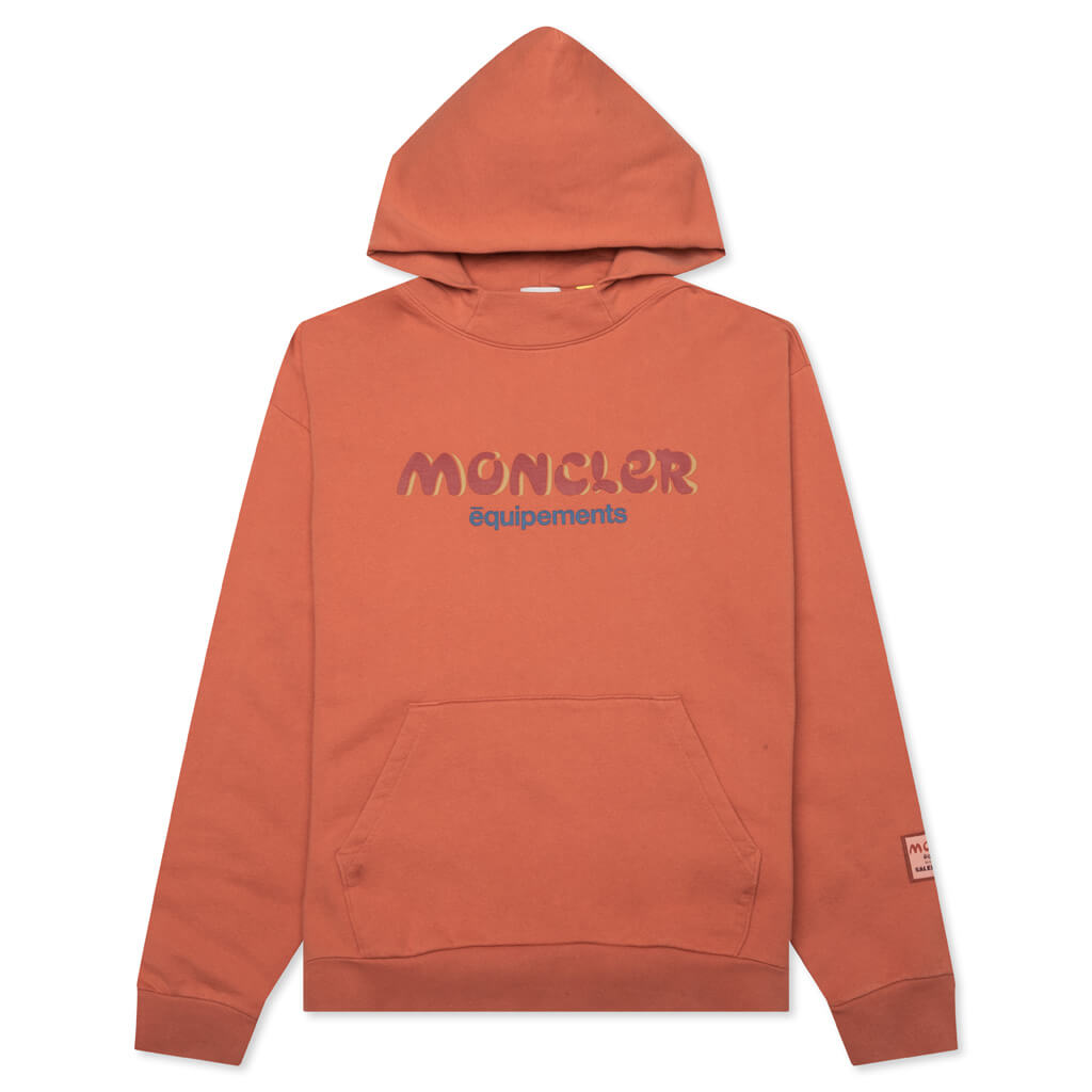 Moncler Genius x Salehe Bembury Logo Hoodie - Orange - MONCLER