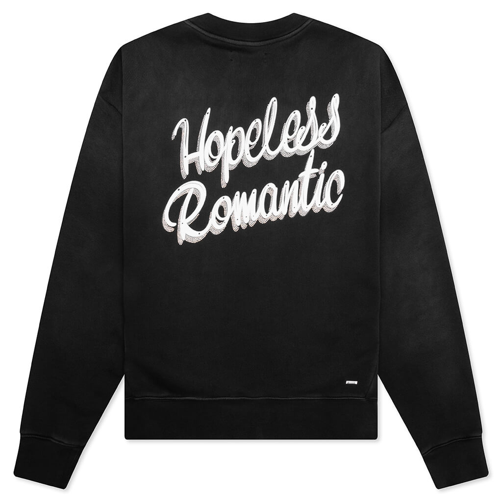 Hopeless Romantic Oversized Crew Amiri оригінал – Купити в Україні – вид ззаду