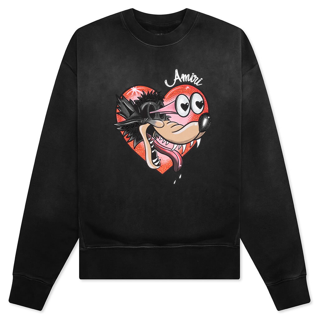 Hopeless Romantic Oversized Crew Amiri оригінал – Купити в Україні – боковий вид