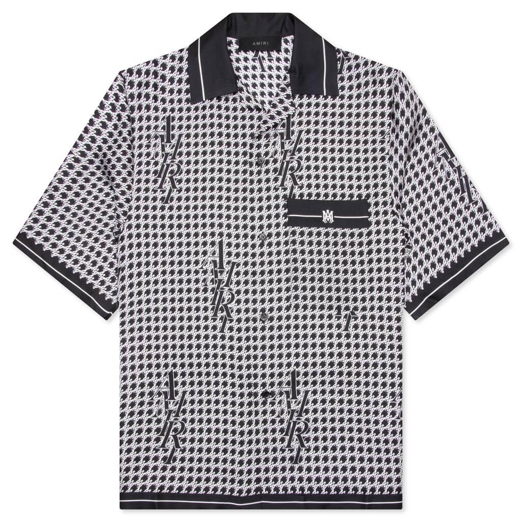 Houndstooth Bowling Shirt Amiri – Гарантія оригінальності – боковий вид