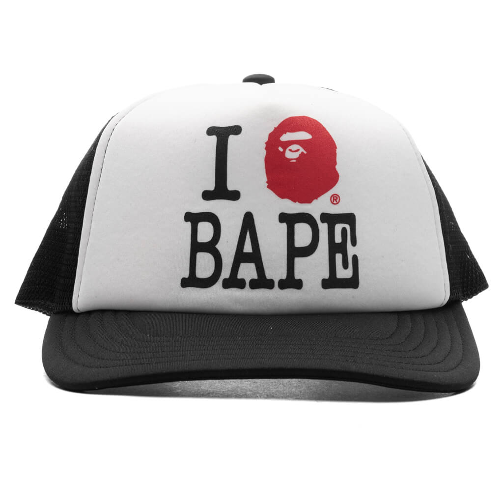 I Love Bape Mesh Cap A bathing ape оригінал – Купити в Україні – боковий вид