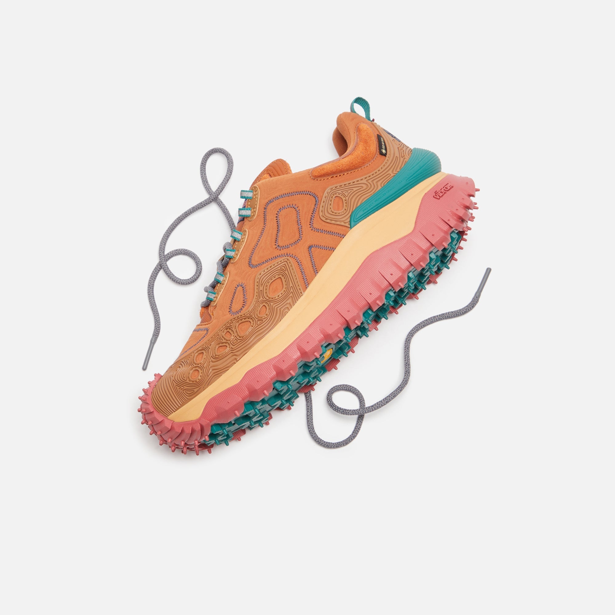Оригінальна Trailgrip Low Top Sneakers Orange Moncler – збільшений вид - MONCLER