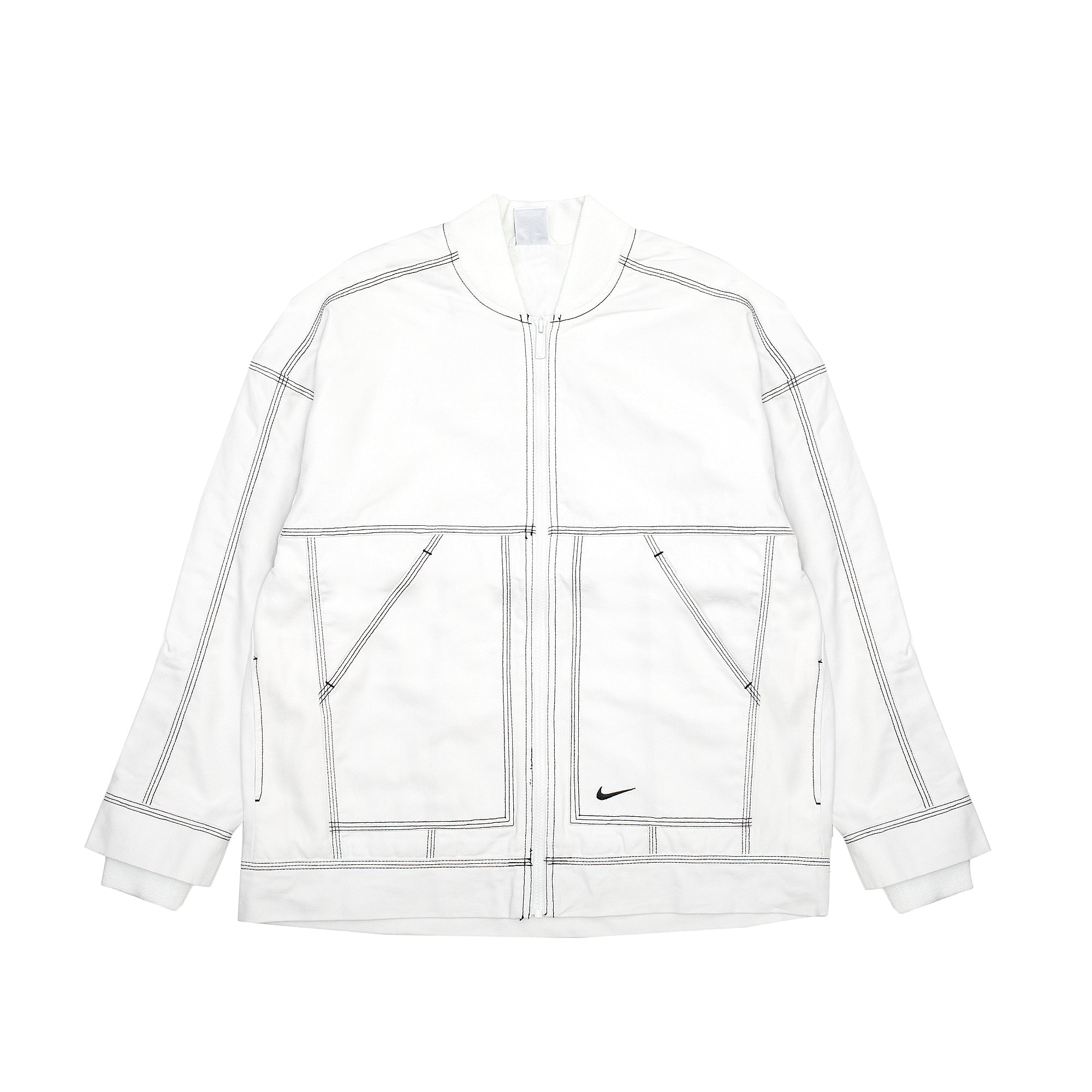 Оригінальна Womens Oversized Graphic Cargo Jacket NIKE – боковий вид