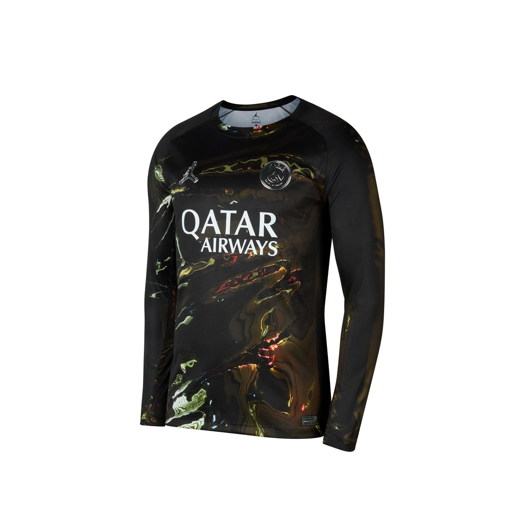 Оригінальна X Psg Mens Dri Fit Longsleeve Jersey Nike – боковий вид