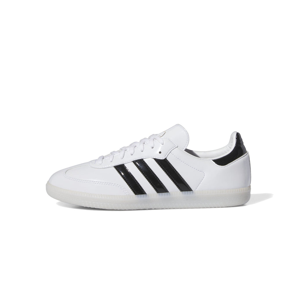 Оригінальна X Jason DILL Patent Leather Samba Shoes Adidas – боковий вид