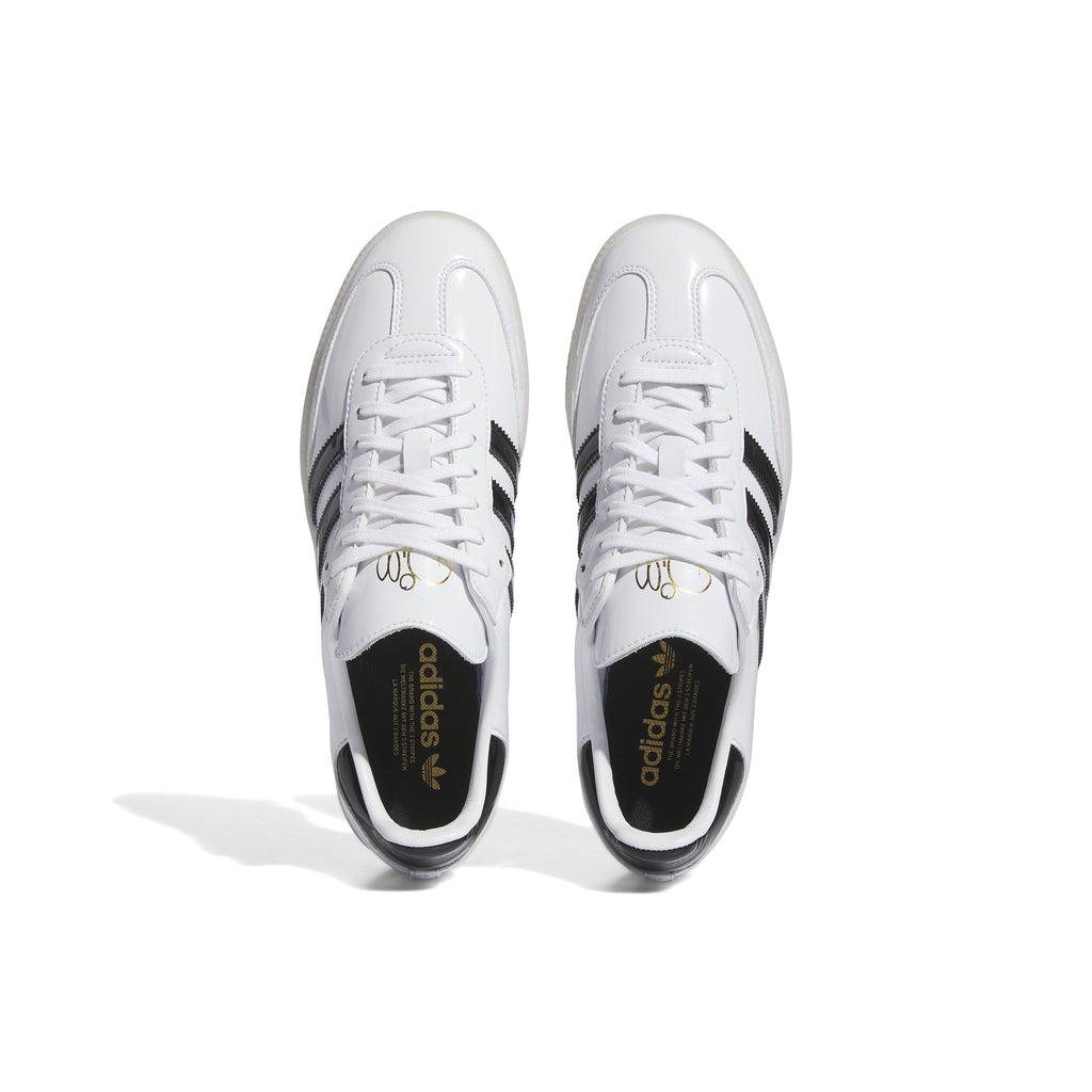 Оригінальна X Jason DILL Patent Leather Samba Shoes Adidas – вид ззаду