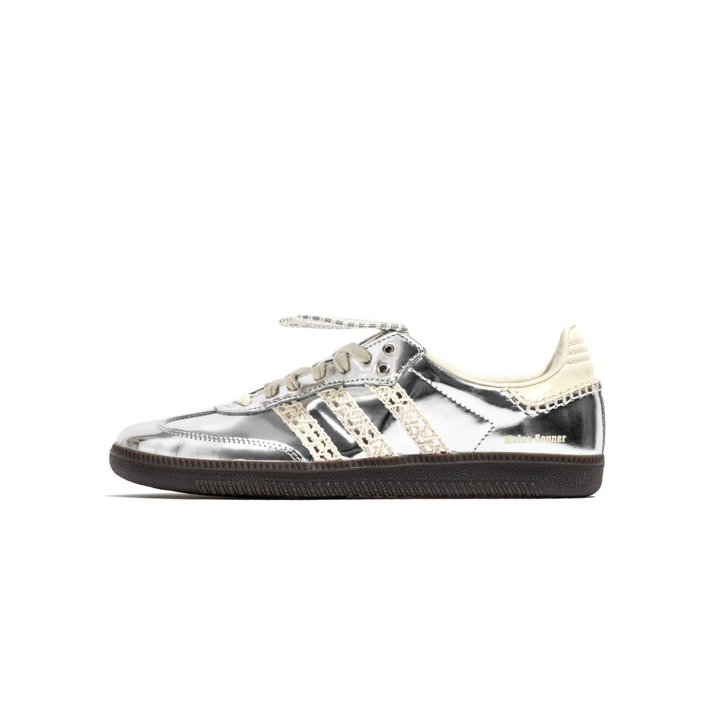 Silver Samba Shoes Adidas – Гарантія оригінальності – боковий вид