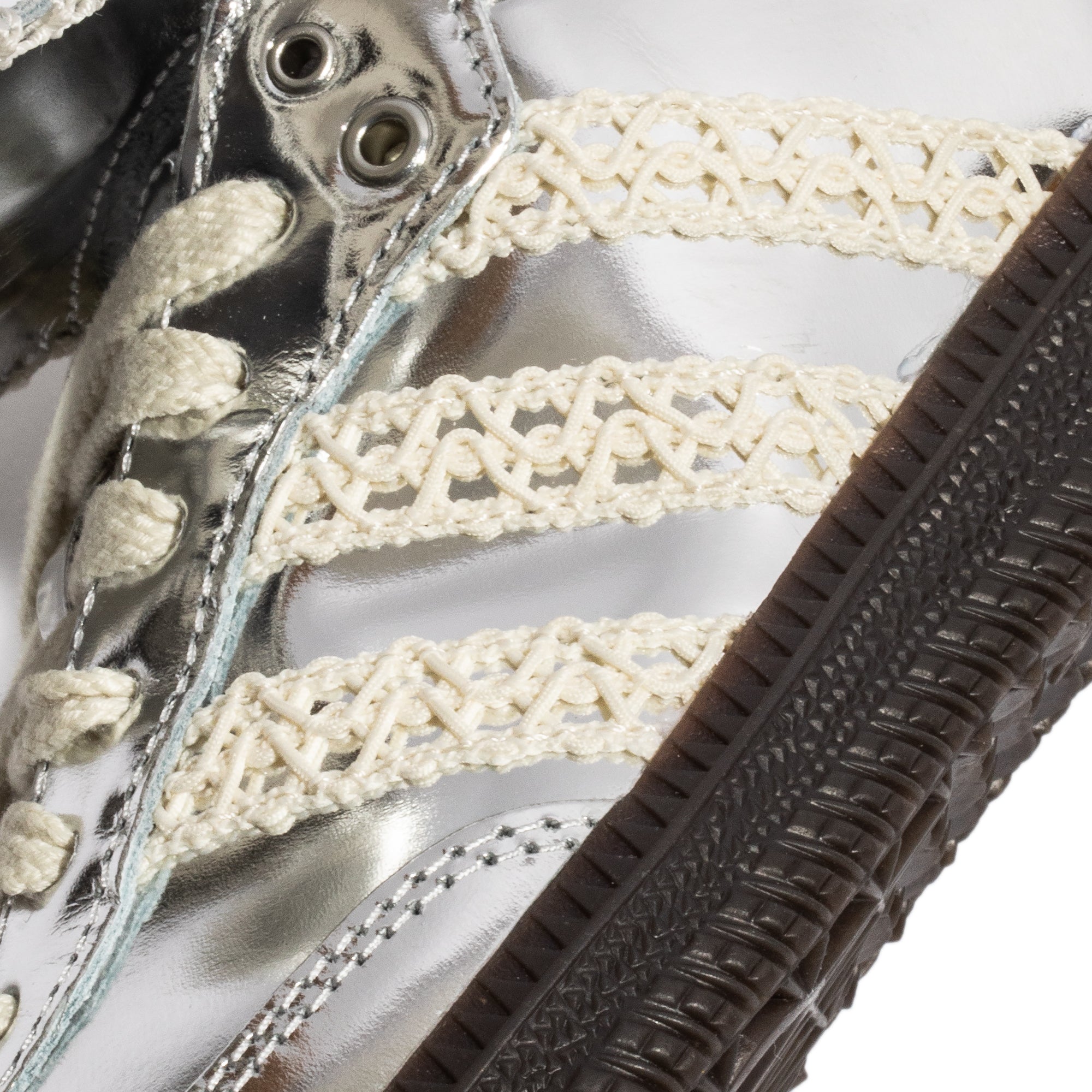Silver Samba Shoes Adidas – Гарантія оригінальності – збільшений вид - ADIDAS