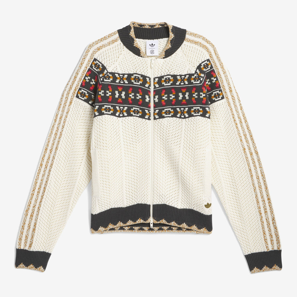 Оригінальна Crochet Track Top X Clot By Edison Chen Adidas – боковий вид
