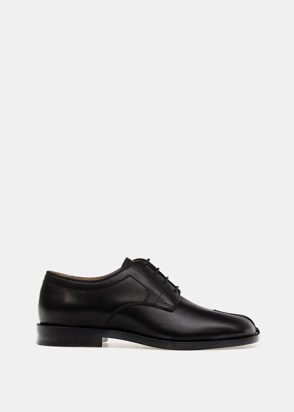 Black Patent Tabi Derbys Maison margiela оригінал – Купити в Україні – боковий вид