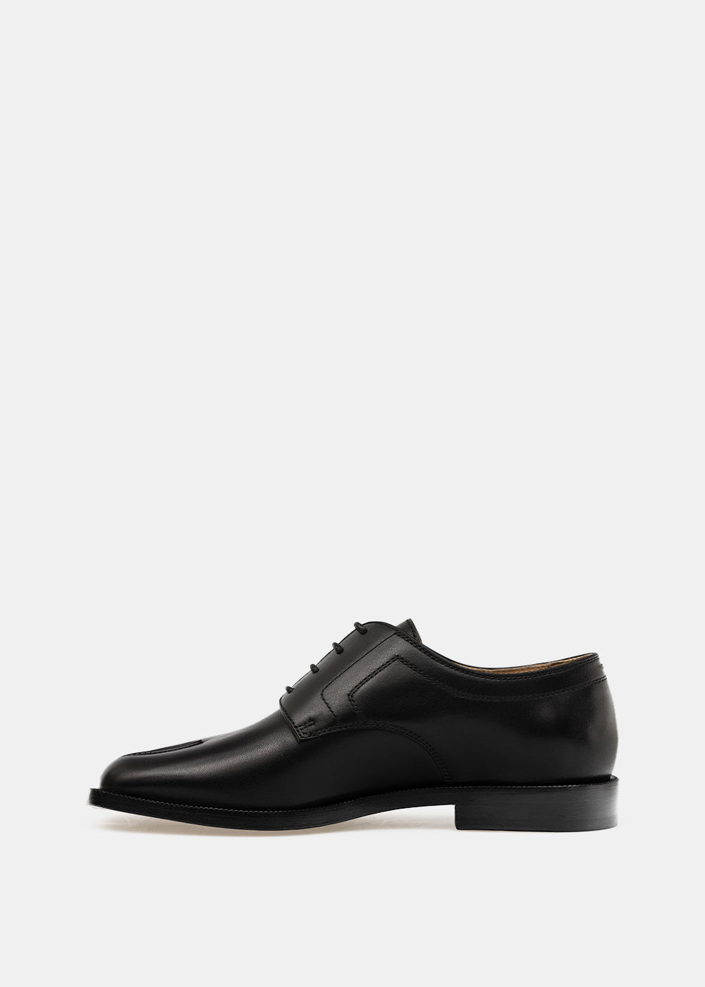 Black Patent Tabi Derbys Maison margiela оригінал – Купити в Україні – вид ззаду