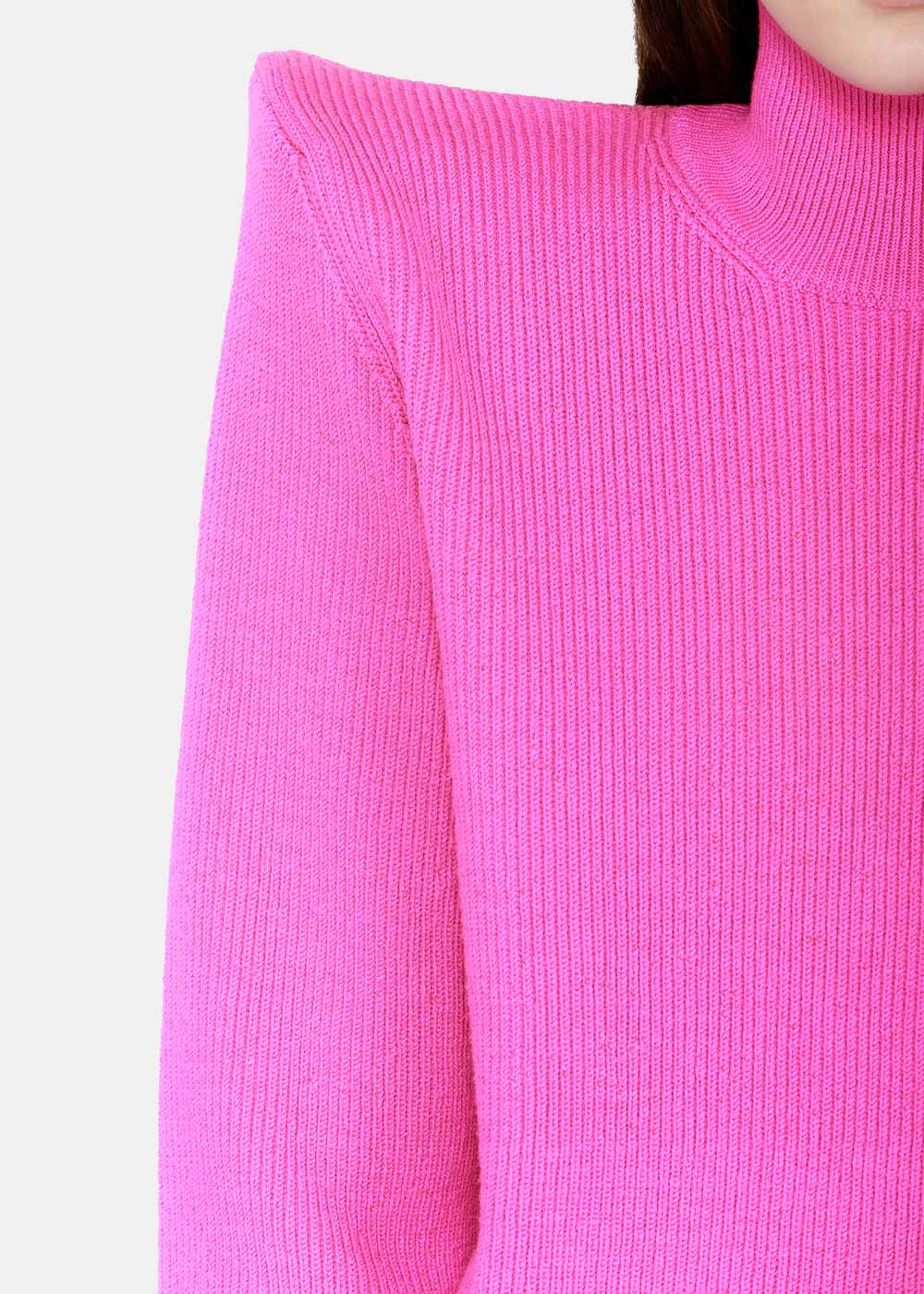 Fuchsia Pagoda Sweater Balenciaga – Гарантія оригінальності – збільшений вид