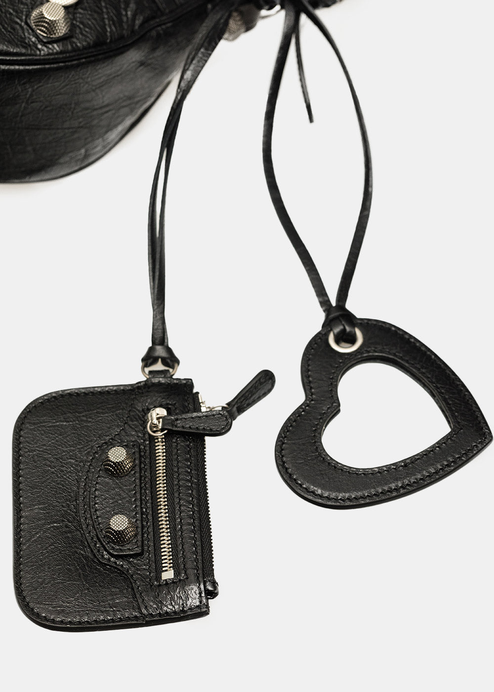 Black Small Le Cagole Shoulder Bag Balenciaga оригінал – Купити в Україні – збільшений вид