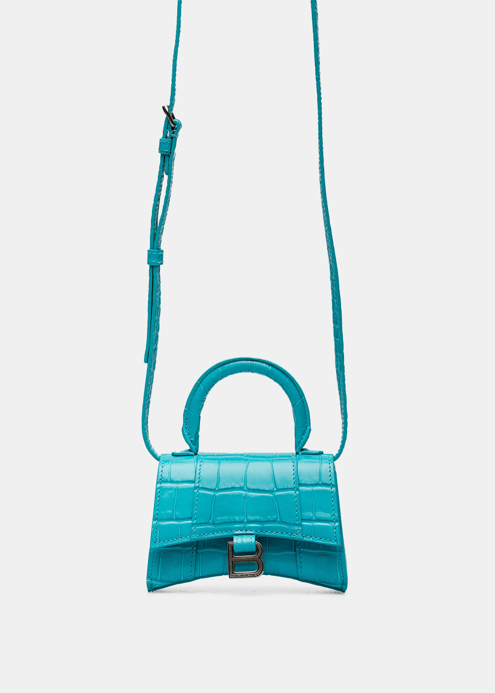 Turquoise Mini Hourglass Bag Balenciaga оригінал – Купити в Україні – збільшений вид