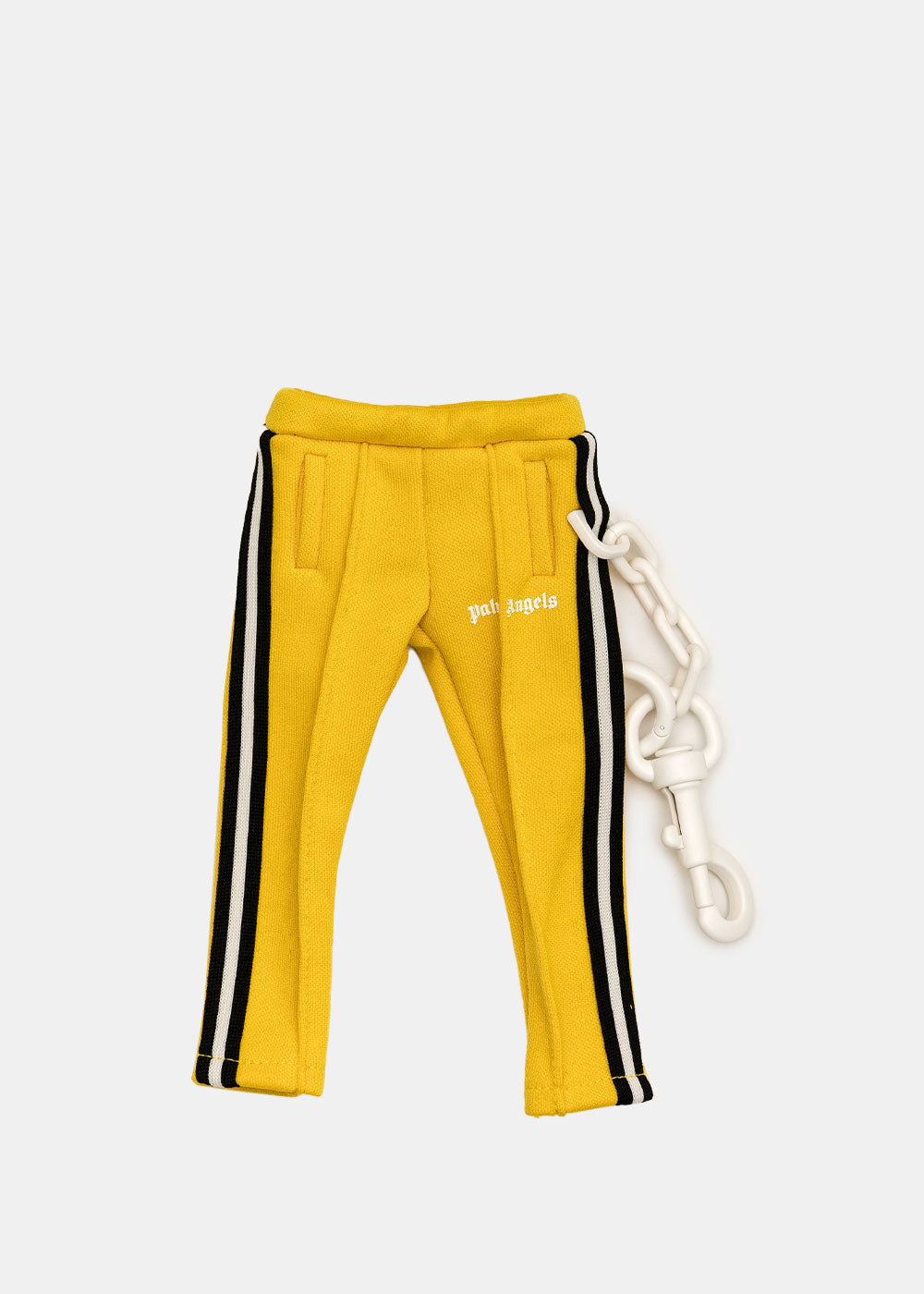 Yellow Mini Track Keychain Palm angels – Гарантія оригінальності – боковий вид