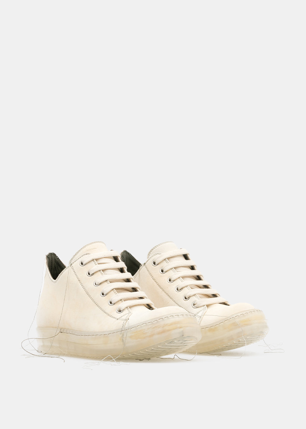 White Low Ramone Sneakers Rick owens оригінал – Купити в Україні – детальний вид