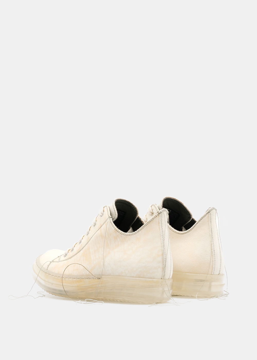 White Low Ramone Sneakers Rick owens оригінал – Купити в Україні – збільшений вид