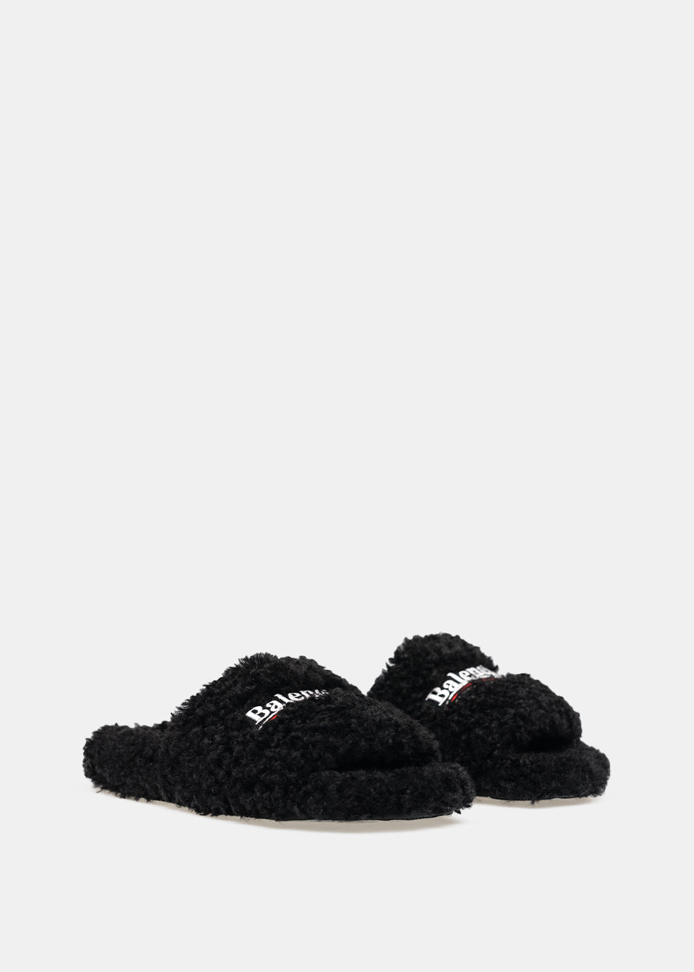 Black Furry Slippers Balenciaga оригінал – Купити в Україні – детальний вид
